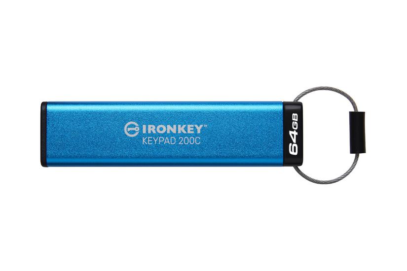 Kingston Ironkey Keypad 200c Usb Flashdrive 64 Gb
