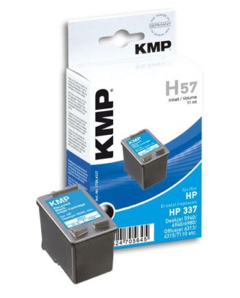 Kmp H57 Sort Kompatibel Blækpatron  Alternativ Til: Hp 337  Hp C9364ee