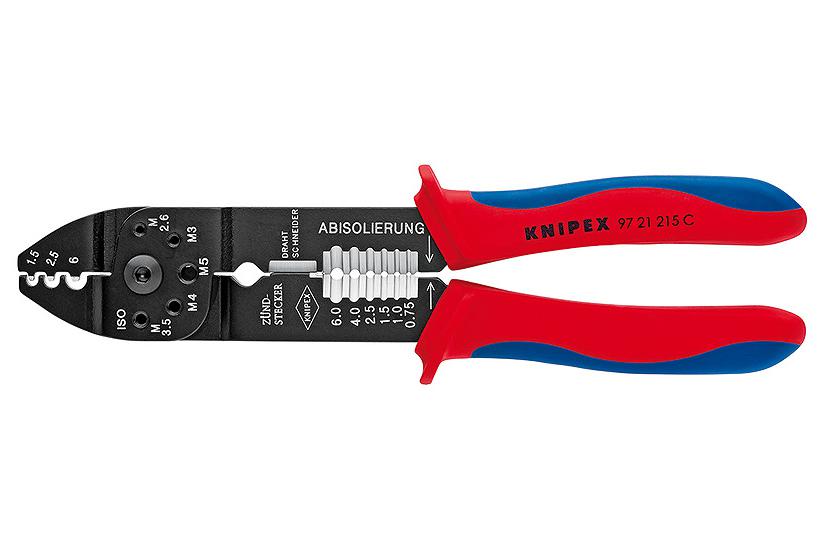 Knipex Kabelschuhzange 75 Mm 222 Mm 97 21 215