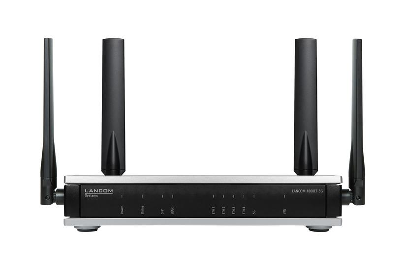 Lancom 1800ef-5g Sd-wan Gateway Med 5g Fiber Og Ethernet