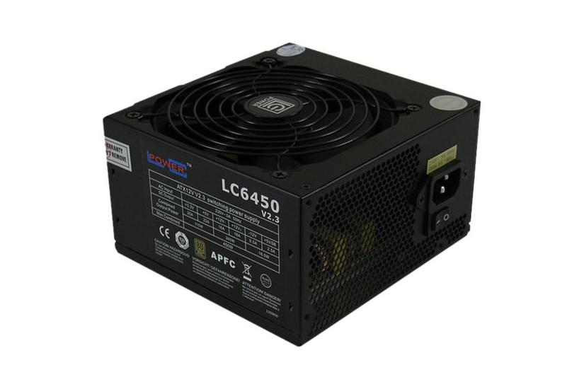 Lc Power Super Silent Series Lc6450 V2 Strømforsyning 450w 80 Plus Bronze Atx12v