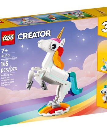 Lego Creator 3in1 31140 Magical Unicorn Byggesæt