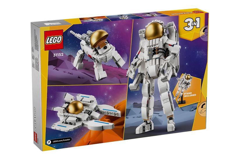 Lego Creator 3in1 Space Astronaut Byggesæt