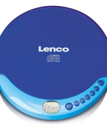 Lenco Cd-011 Bærbar Cd-afspiller Blå