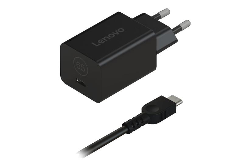 Lenovo Nano Strømforsyningsadapter Gan 24 Pin Usb- 65 Watt