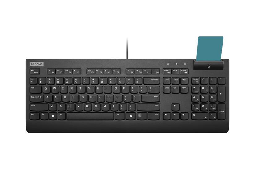 Lenovo Smartcard Ii Tastatur Qwerty Svensk Finsk Sort Indgangsudstyr
