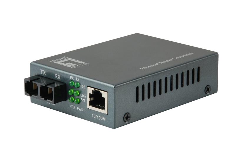 Levelone Fvt-1103 Fibermedieomformer 10mb Lan 100mb Lan