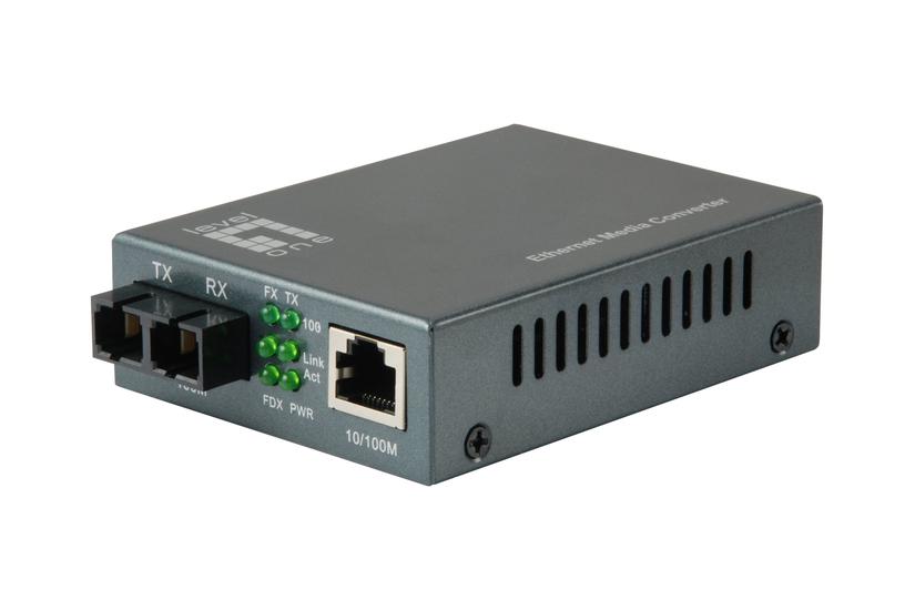 Levelone Fvt-1106 Fibermedieomformer 10mb Lan 100mb Lan