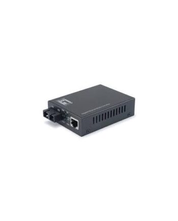 Levelone Gvt-2013 Rj45 Til Sc Gigabit Media Converter  Poe Pse  Multi-mode Fiber  550m