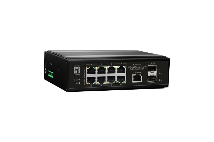 Levelone Igp-1061 Switch -40 Til 75 10 Porte Administreret