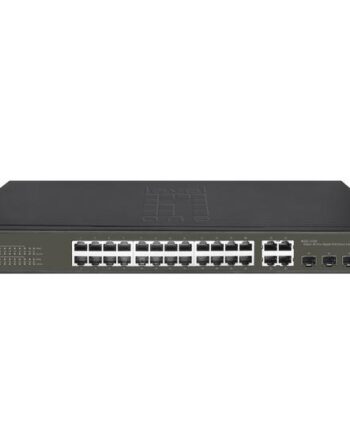 Levelone Switch Administreret Monterbar På Stativ