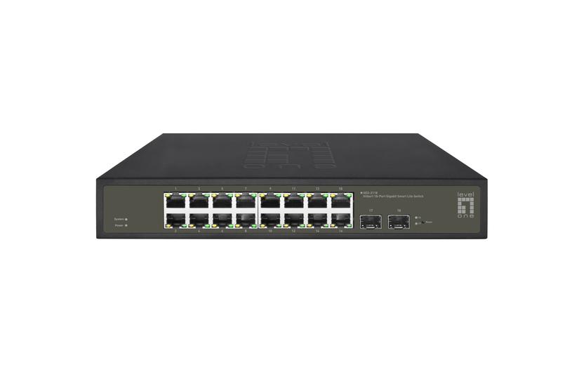 Levelone Switch Monterbar På Stativ
