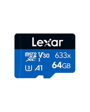 Lexar High Performance Blue Series Flashhukommelseskort 64 Gb Microsdxc Uhs-