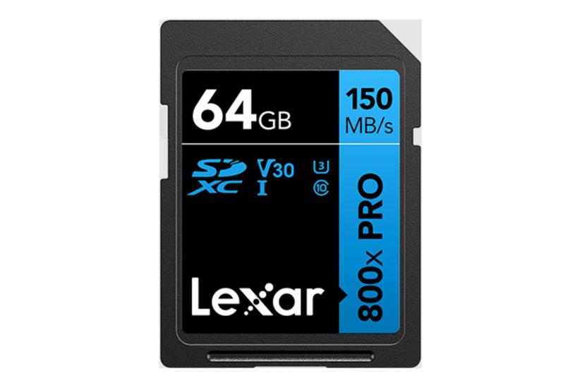 Lexar High Performance Pro Blue Series Flashhukommelseskort 64 Gb Sdxc Uhs-