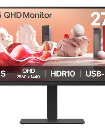 Lg 27ba75qb-  Skærm Led Baglys 27 Quot  Ips 5ms Qhd 2560x1440 Ved 100hz
