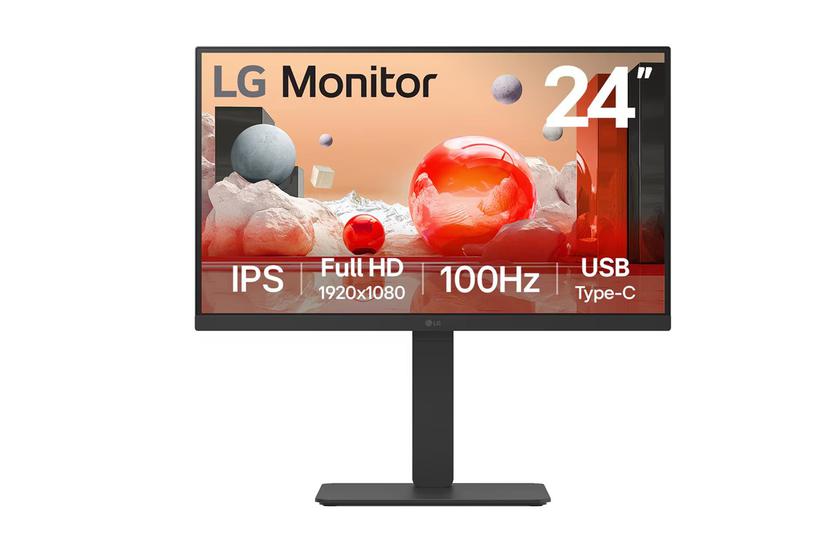 Lg 24ba750- Skærm Led Baglys 24 Quot Ips 5ms Full Hd 1920x1080 Ved 100hz