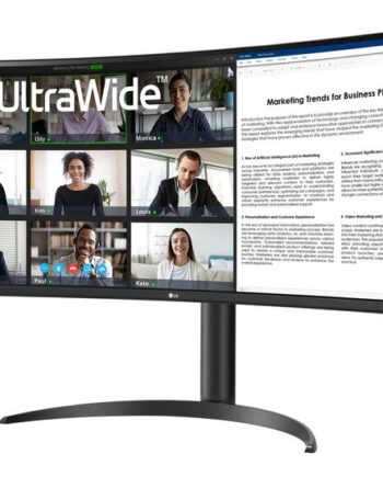 Lg Ultrawide 34wr55qk-  Skærm Led Baglys 34 Quot  Va 5ms Wqhd 3440x1440 Ved 100hz