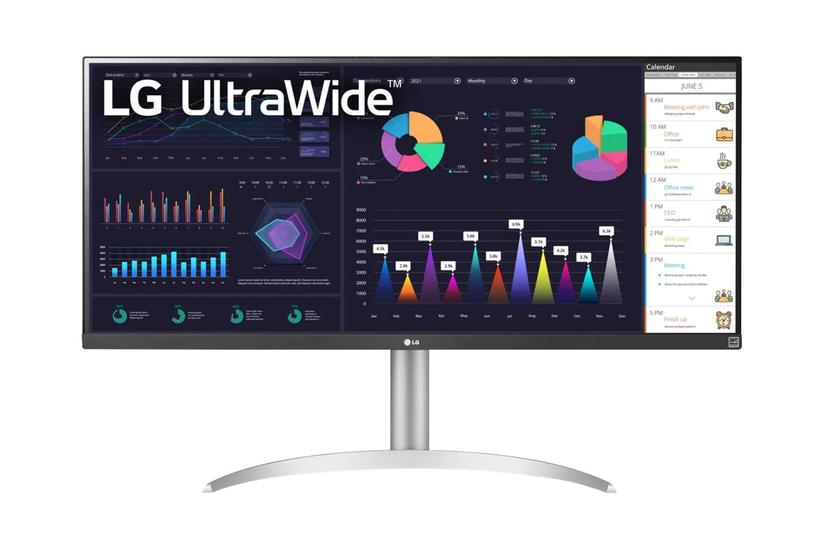 Lg 34wq650- Skærm Led Baglys 34 Quot Amd Freesync Ips 5ms 1ms Uwfhd 2560x1080 Ved 100hz