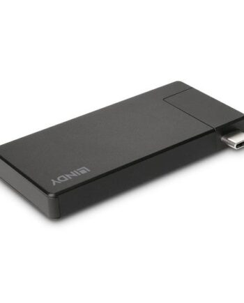 Lindy 43336 Dockingstation Ledningsført Usb     Gen        Gen    Type-  Sort