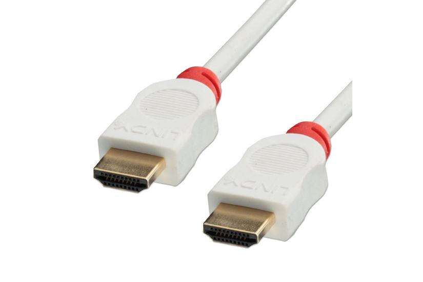 Lindy 41413 Hdmi-kabel Hdmi Type Standard Rød Hvid