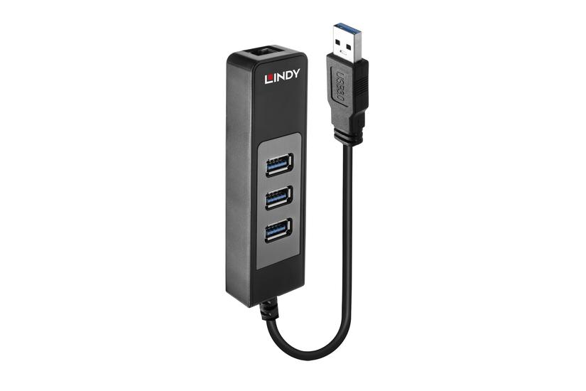 Lindy 43176 Interface Hub Usb Gen Gen Type- 5000 Mbit Sort