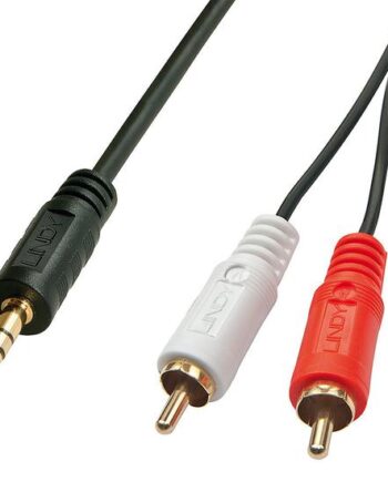Lindy 35682 Lydkabel         Rca   5mm Sort