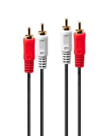 Lindy 35660 Lydkabel         Rca Rød  Hvid