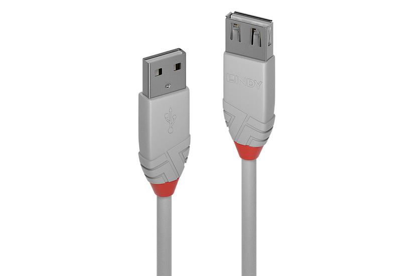 Lindy 36712 Usb-kabel Usb Usb Grå