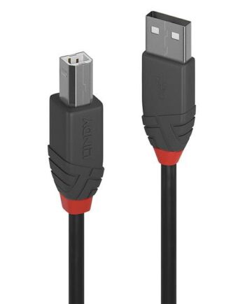 Lindy 36671 Usb-kabel Usb           Usb   Usb   Sort  Grå