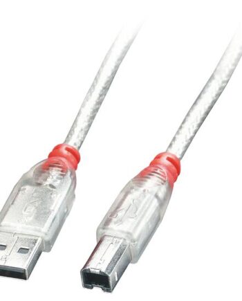 Lindy 41751 Usb-kabel Usb           Usb   Usb   Transparent