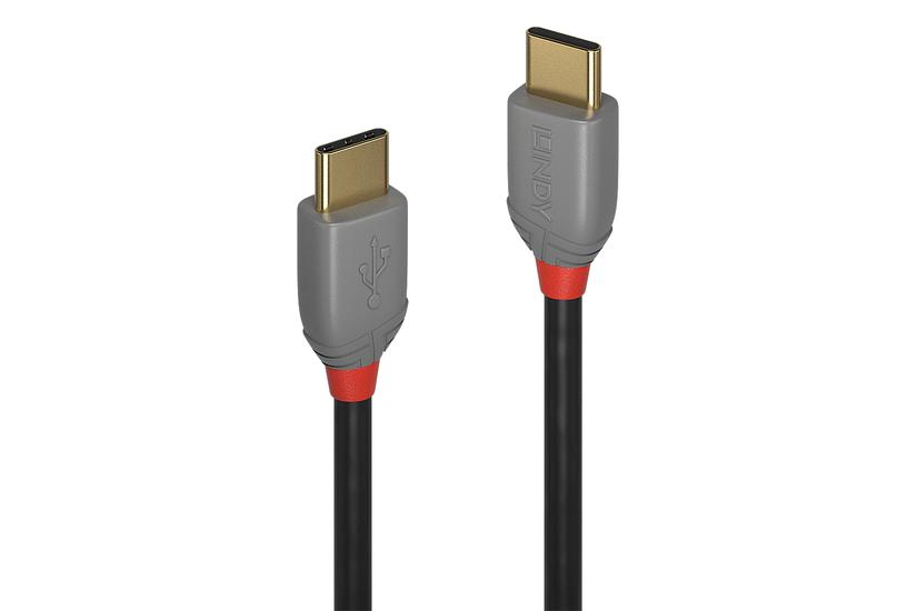 Lindy 36872 Usb-kabel Usb Usb Sort Grå