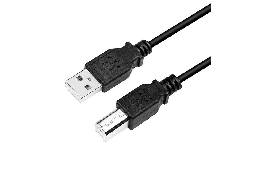 Logilink Cu0007b Usb-kabel Usb Usb Usb Sort