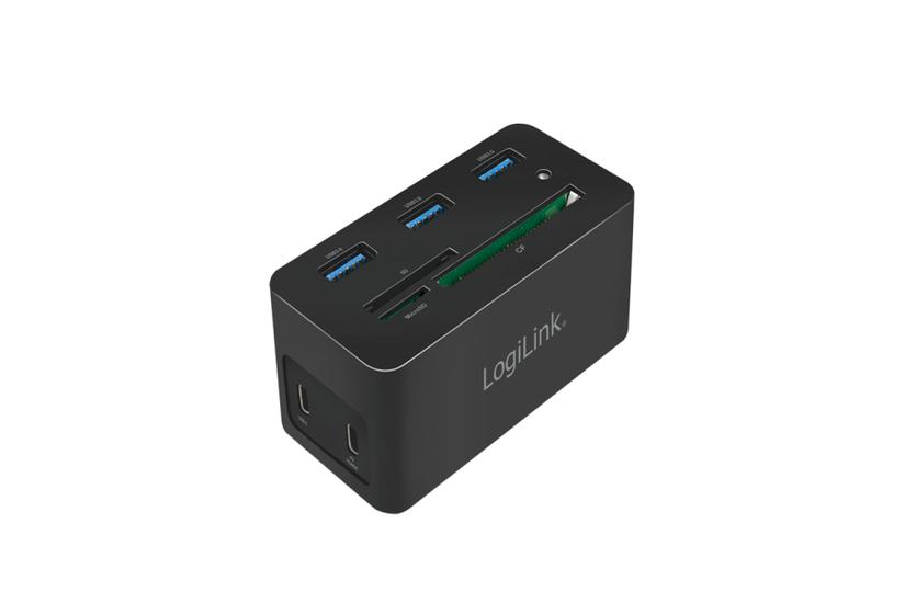 Logilink Ua0370 Dockingstation Ledningsført Usb Gen Gen Type- Sort
