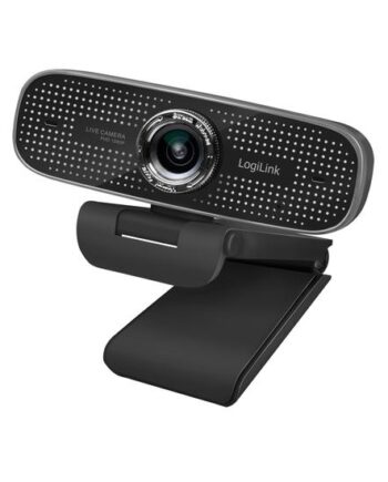 Logilink Ua0378 Webcam   Mp 1920   1080 Pixel Usb     Sort