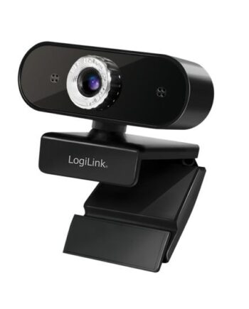 Logilink Ua0371 Webcam   Mp 1920   1080 Pixel Usb     Sort  Sølv