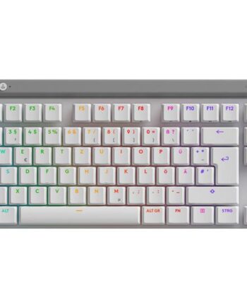 Logitech   G515 Tastatur Lightspeed Tkl Qwertz Tysk Hvid Indgangsudstyr