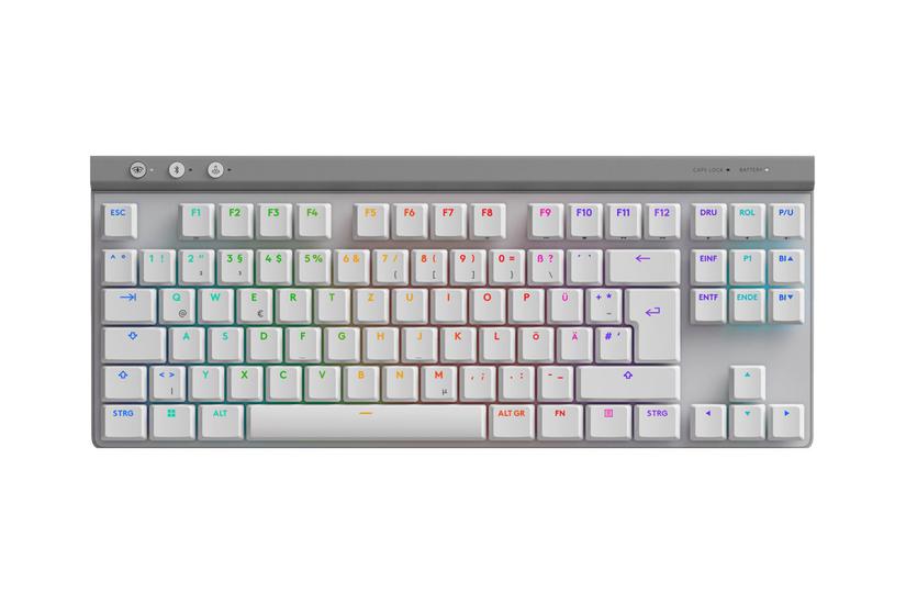 Logitech G515 Tastatur Lightspeed Tkl Qwertz Tysk Hvid Indgangsudstyr