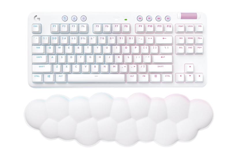 Logitech G715 Tastatur Tenkeyless Qwerty Nordisk Dansk Finsk Norsk Svensk Hvid Indgangsudstyr