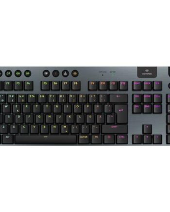 Logitech   G915   Tastatur Gaming  Lightspeed Full Size Sort Nordisk Indgangsudstyr
