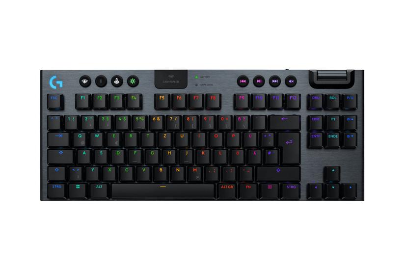Logitech G915 Tastatur Lightspeed Tkl Qwertz Tysk Sort Indgangsudstyr