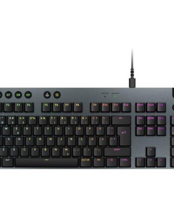 Logitech   G915   Tastatur Qwerty Nordisk  Dansk Finsk Norsk Svensk  Sort Indgangsudstyr