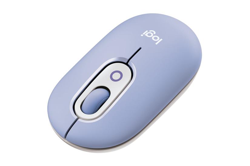 Logitech Pop Mus Brugerdefinerbar Emoji Bluetooth Le Lilla