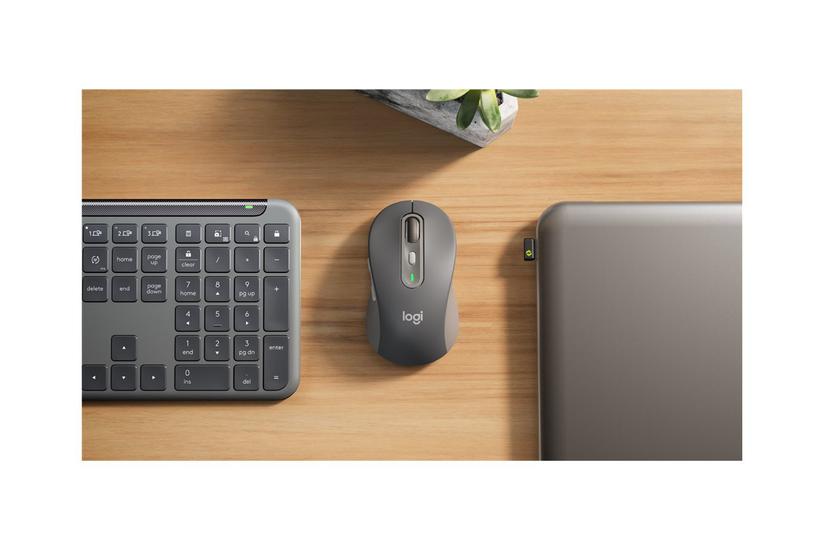 Logitech Signature Slim Combo Mk950 For Business Sæt Med Mus Og Tastatur Qwerty Us International Grafit Indgangsudstyr