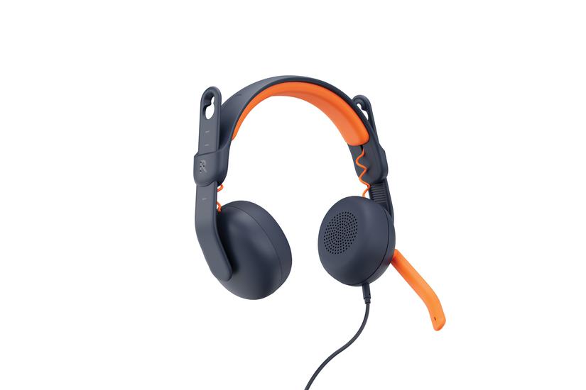 Logitech Zone Learn Wired On-ear Headset For Learners 5mm Aux Hovedtelefoner Med Mik Reserve Mm Jackstik
