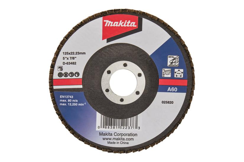 Makita Flapdisk For Træ Metal Plastik Ikke-jernholdigt Metal