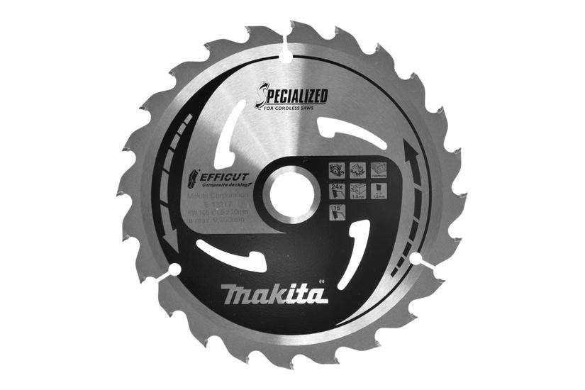 Makita Specialized Efficut Rundsavsklinge For Træ Metal Fiberforstærket Plastik