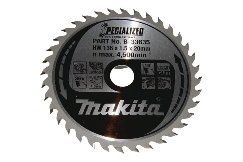 Makita Specialized Rundsavsklinge For Træ
