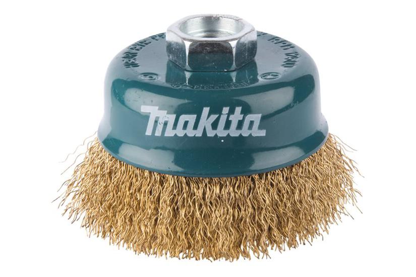 Makita Trådkopbørste For Træ Metal Maling Rust Svejs Kanter
