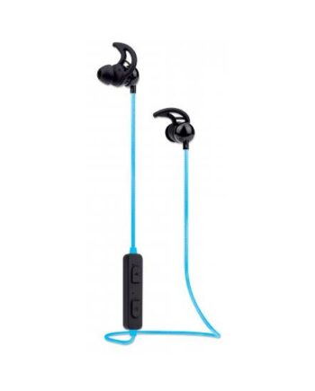 Manhattan 179591 Hovedtelefoner Headset Trådløs ørekrog    ørerne  Halsbånd Opkald Musik Micro-usb Bluetooth Sort