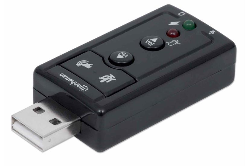 Manhattan 152341 Lydkort Kanaler Usb